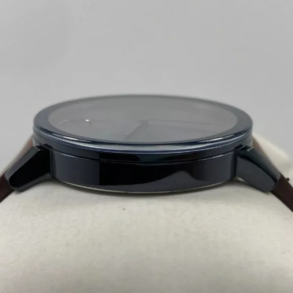 ***BRAND NEW*** Men's Movado Bold Evolution 2.0 Brown Strap Watch with Textured - Picture 8 of 13